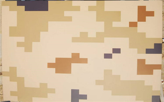 雅安荒漠迷彩漆喷涂